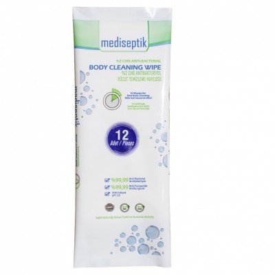 %2 CHG Anti-Bacterial Body Cleaning Wipes