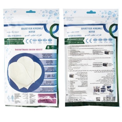 Mediseptic Wash Gloves- Antibacterial