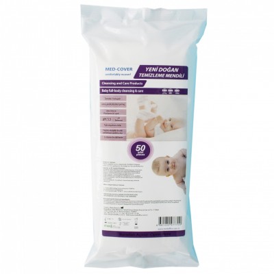 BABY CLEANSING WET WIPE FOR TOTAL BODY CLEANING - RASH PREVENTER