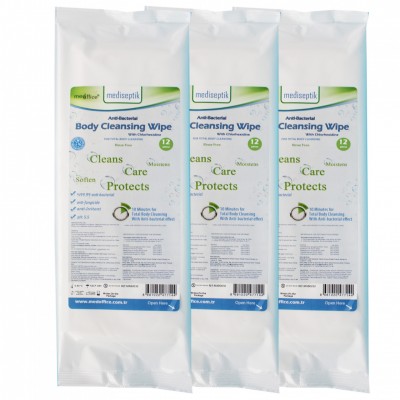 Mediseptik Anti-Bacterial Body Cleansing Wipes